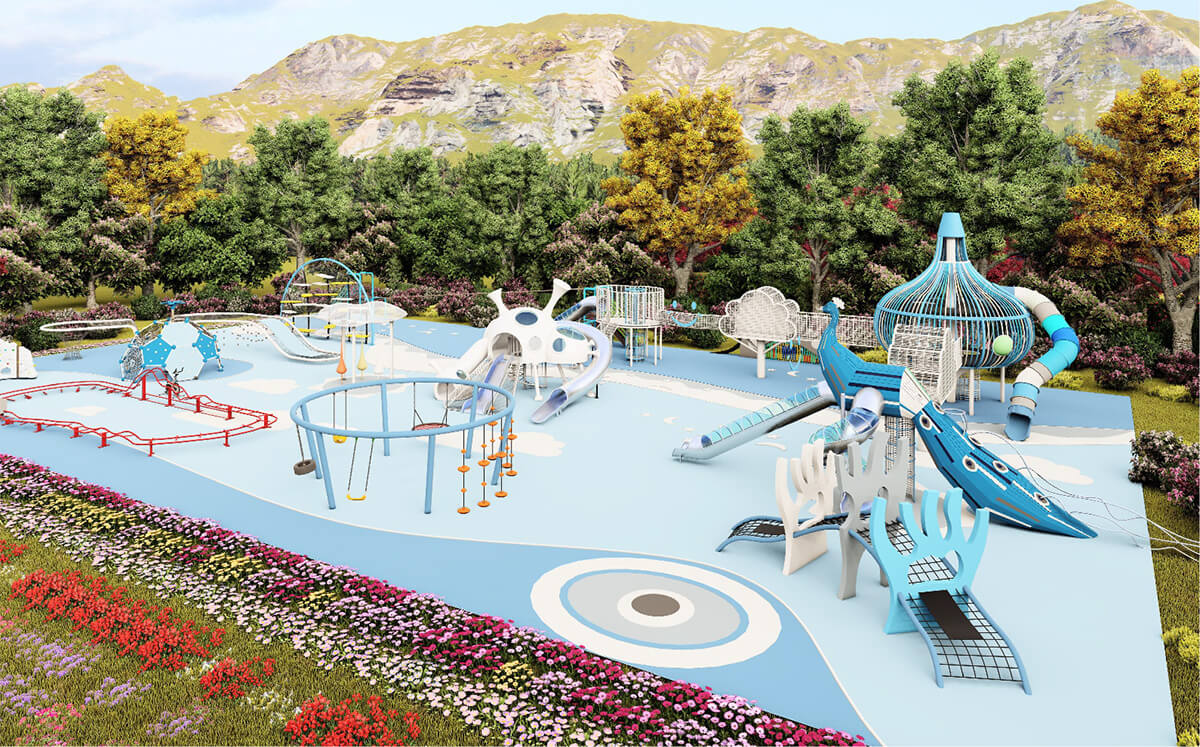 Yiyang City, Hunan Province, citizens cultural center no power park